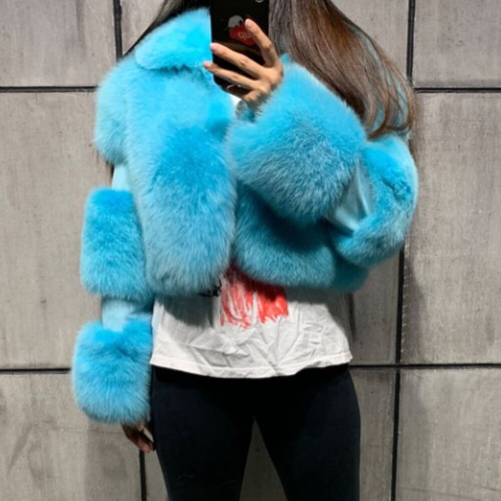 Faux Fur Jacket Coat